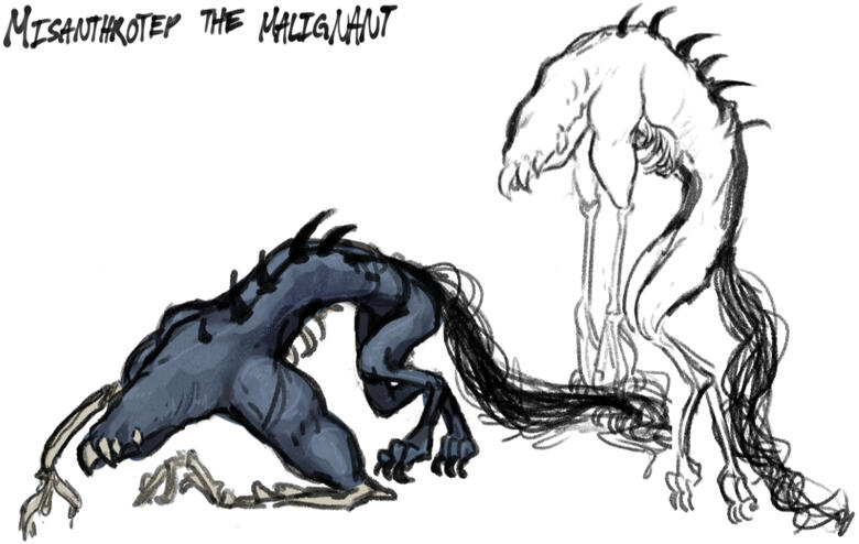 "Malevolently Magical Machinations!" Concept for 'Misanthrotep'